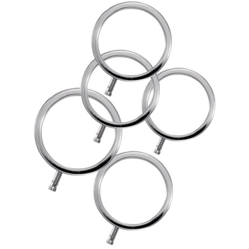 ELECTRASTIM - ANÃIS DE METAL ELECTRARINGS PACOTE COM 5